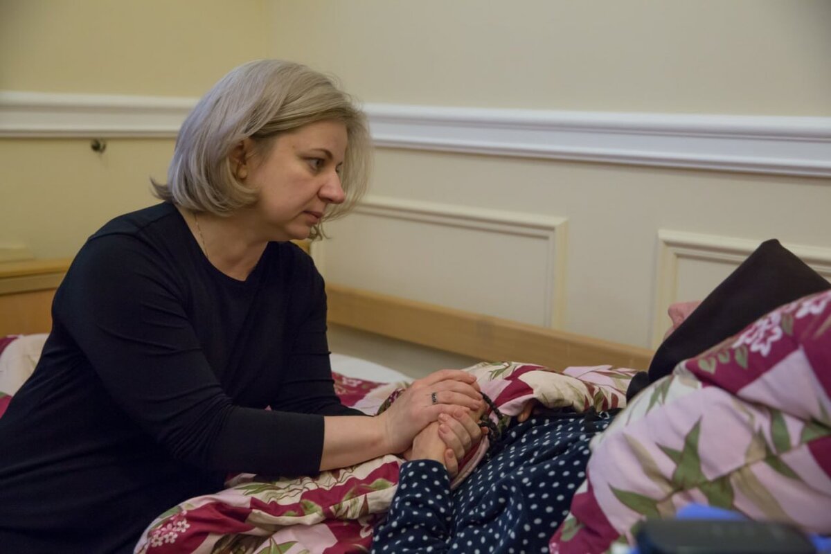 Руководитель Патронажной службы Марфо-Мариинской обители Наталия Сотникова