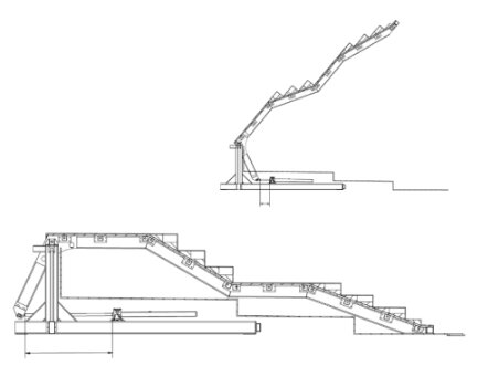 Подъемные механизмы ZIMM позволяют быстро превратить трибуну для гостей города в общественную сцену для концертов и мероприятий.