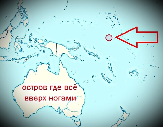 Расположение острова Науру.
