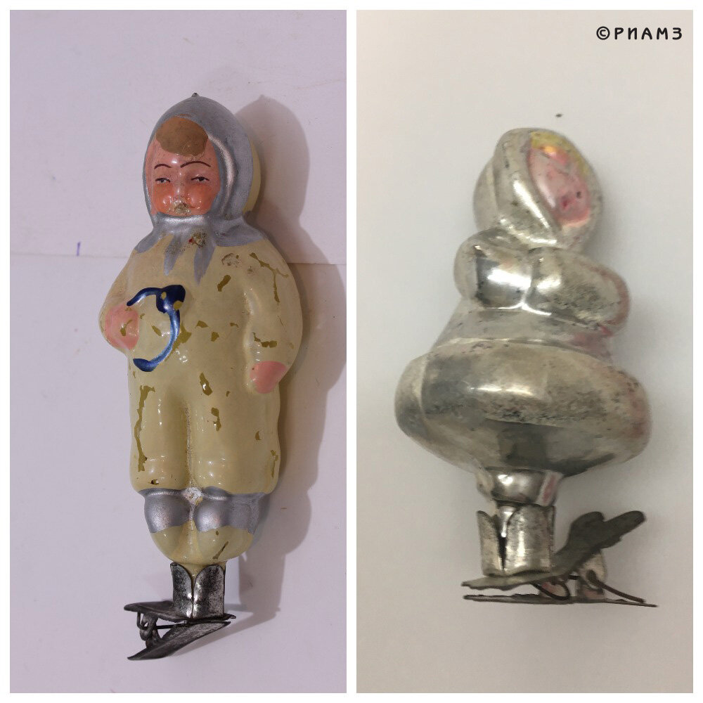 Игрушка "Ребенок" / Игрушка "Девочка". 1950-е гг. 