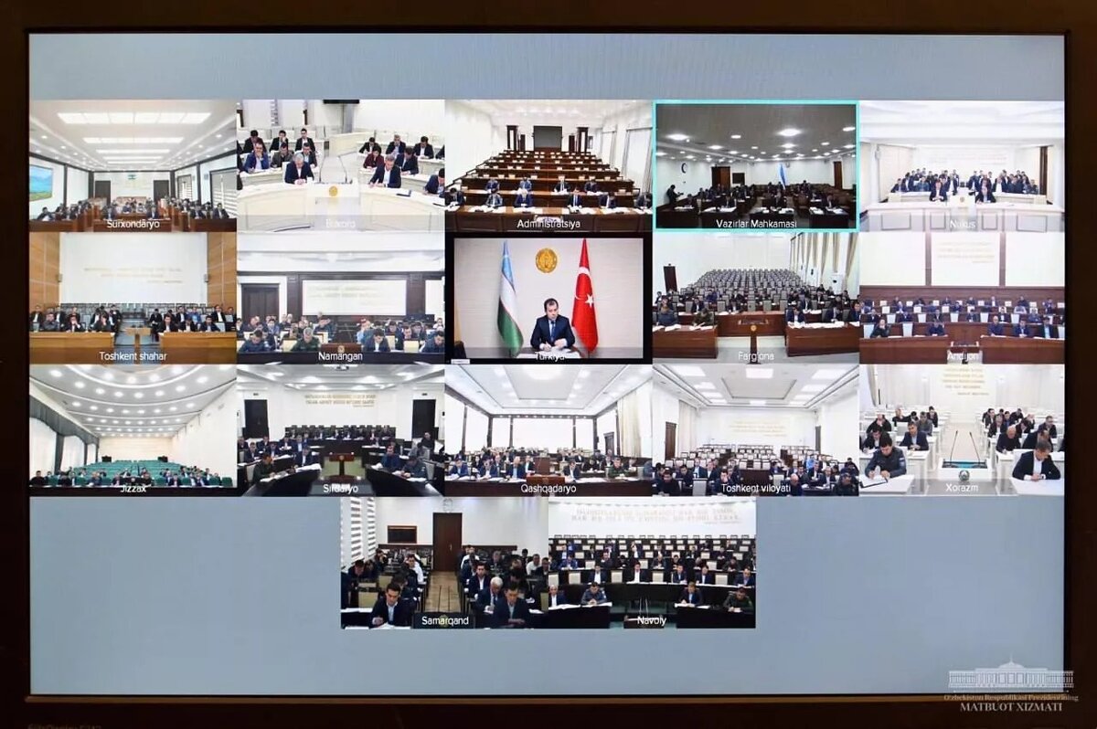 © Пресс-служба президента Узбекистана