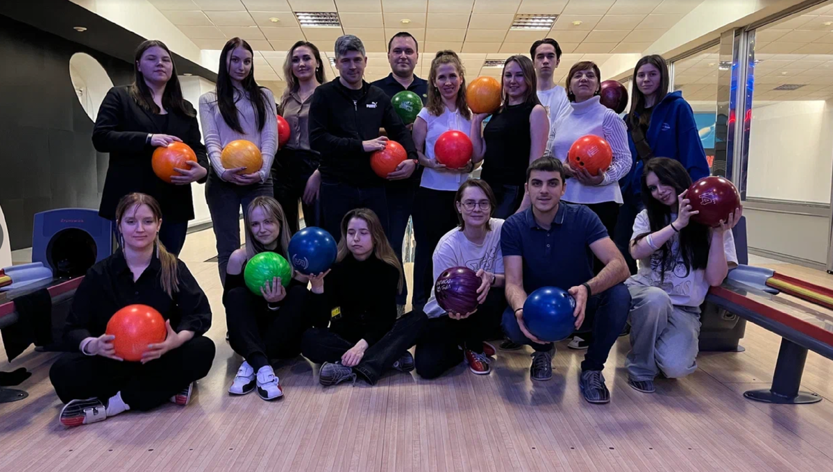 Команда бренда почти в полном составе.