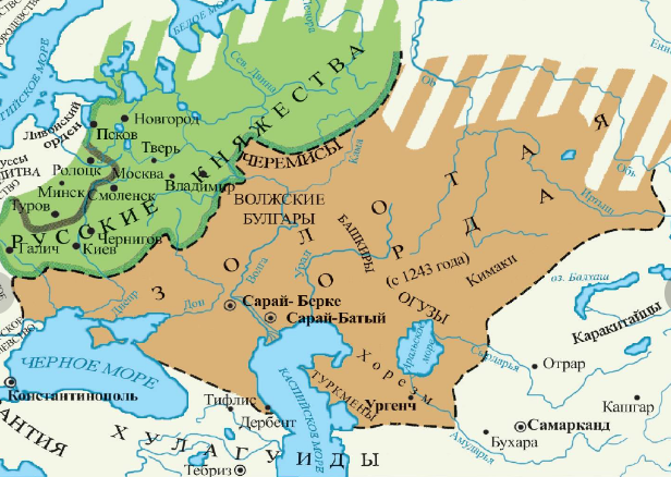 Золотая Орда 13 в. Карта золотой орды 14 век. Карта золотой орды 13 век. Карта золотой орды улус Джучи.