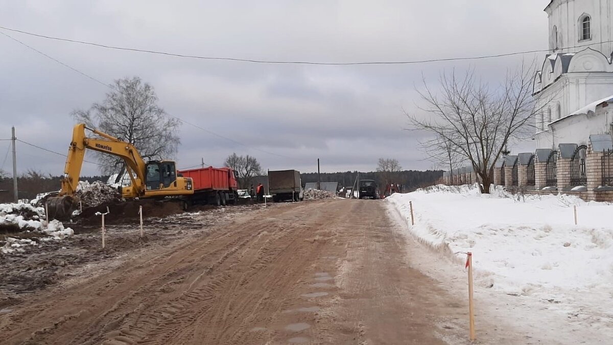    В Юже в конце декабря приступили к капитальному ремонту дороги