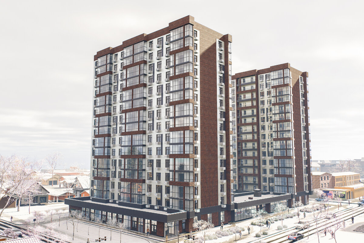 А с верхних этажей для вас будет открываться живописная панорама города.