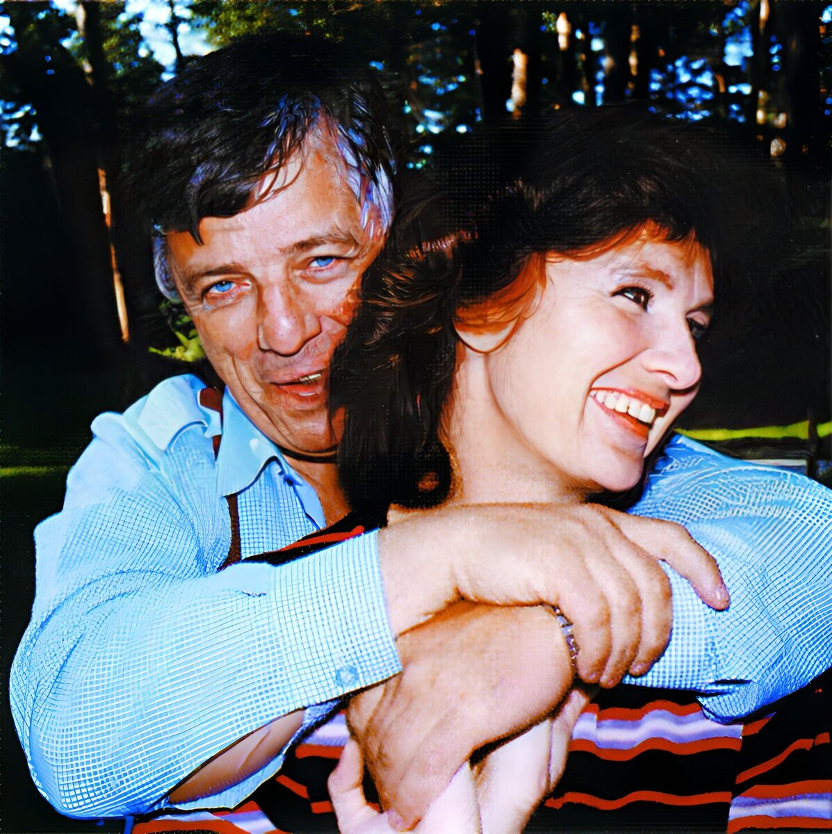 Раймонд Паулс с женой Светланой