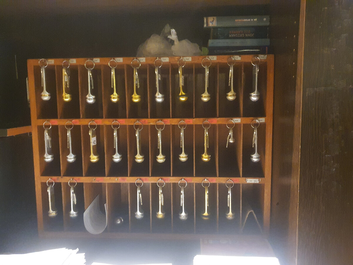 Если нет бумажки - комната свободна