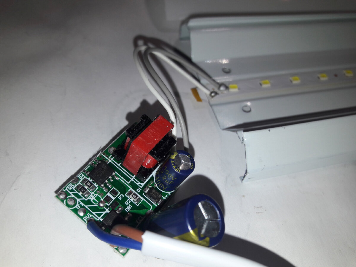 Драйвер (БП) на основе МС OCP8196D.