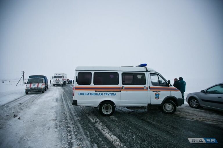    На востоке Оренбуржья из-за сильной метели закрыты для движения два участка автодорог Кристина Просвиркина