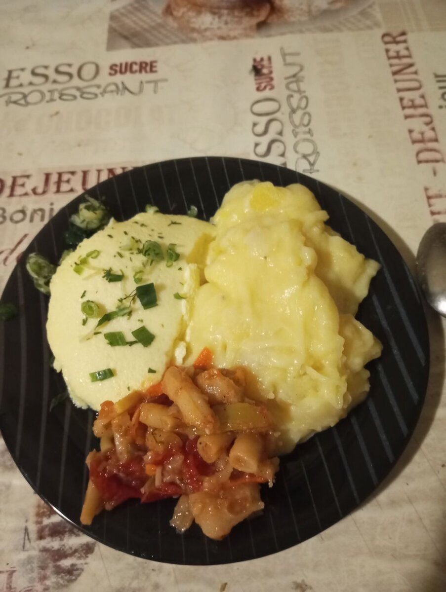 Овощи только тушёные, варёные или на пару. Ничего жареного.