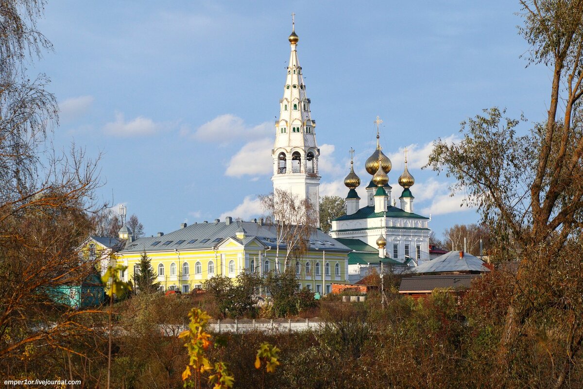 Вечерний город Приволжск. Ивановская область. | EmPeR1oR. Железная жизнь. |  Дзен