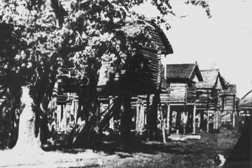 д. Спас-Вежи. Баньки, 1935 г.