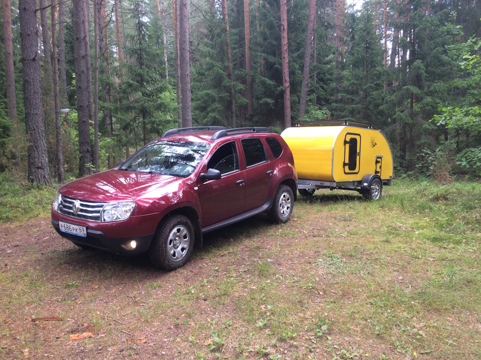 прицеп для дастера