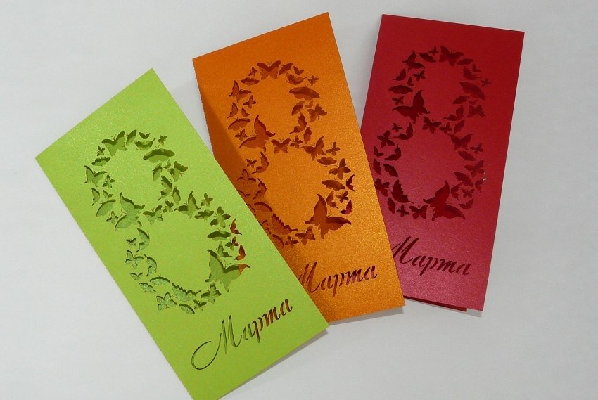 Гравировка на дизайнерском картоне