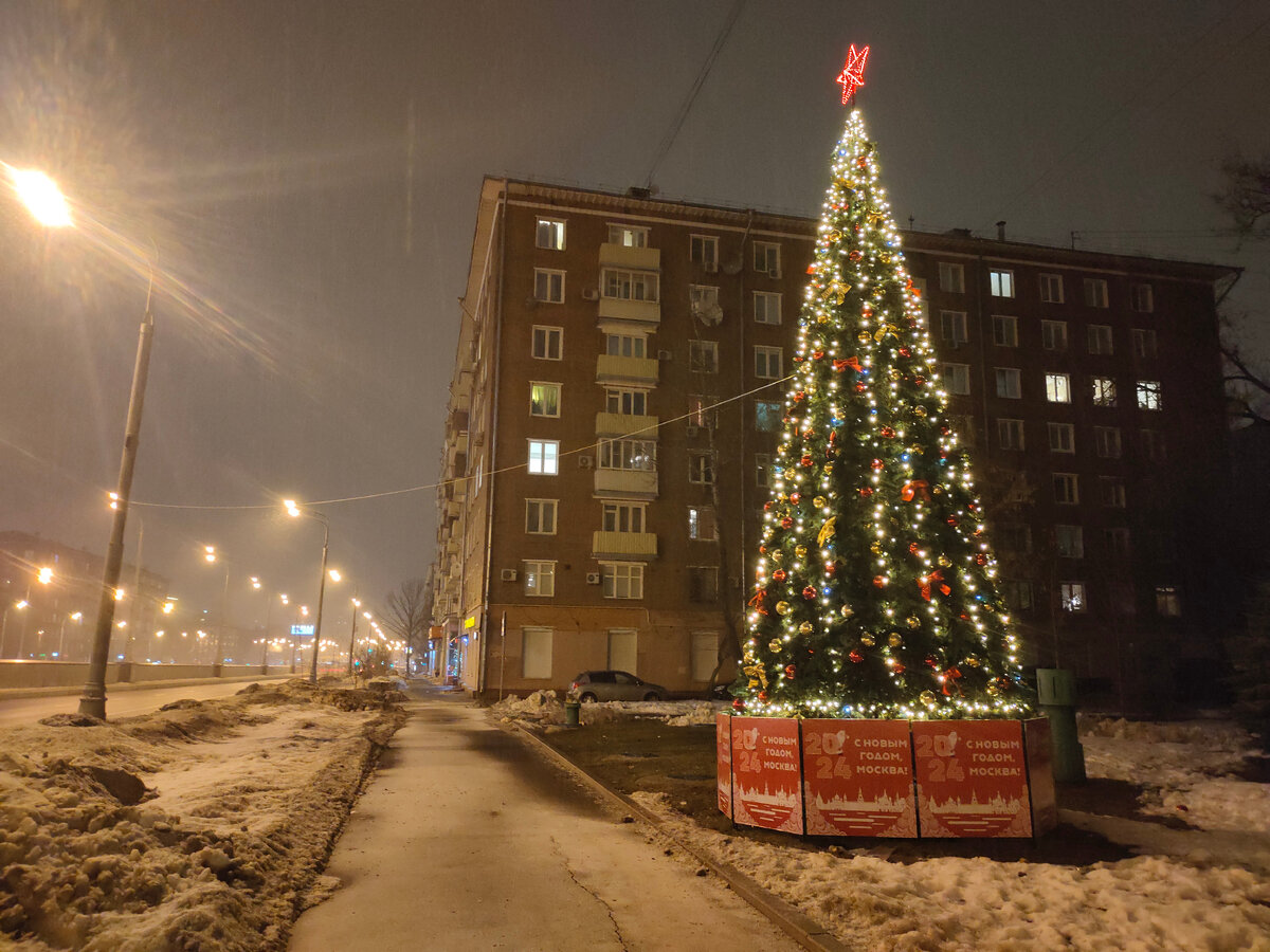 ёлочка на Дмитровском шоссе 