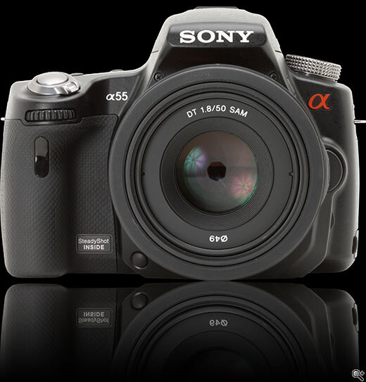 Та самая моя первая фотокамера Sony Alpha 55 