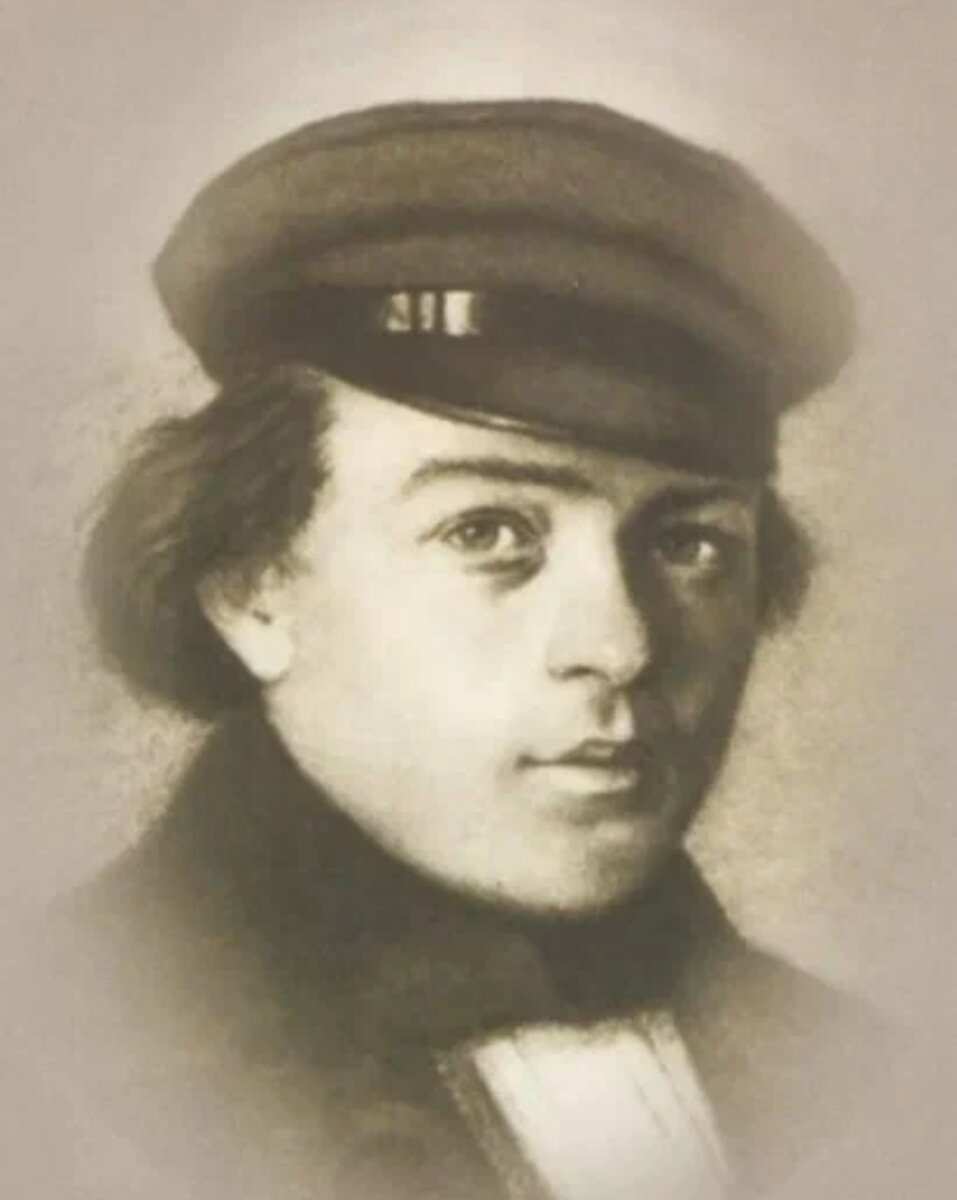 Иван Шишкин в юности