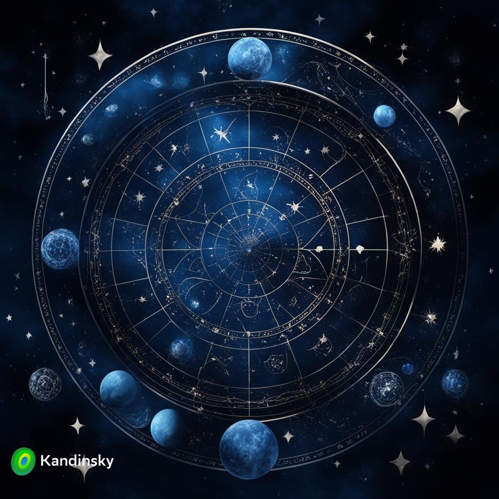 Кандинский нарисовал. Астрология.