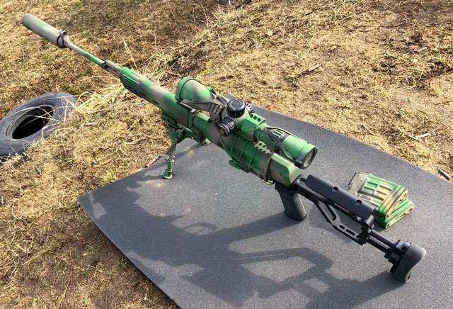 Тюнинг обвес СВД Снайперская винтовка Драгунова Фото-обзор