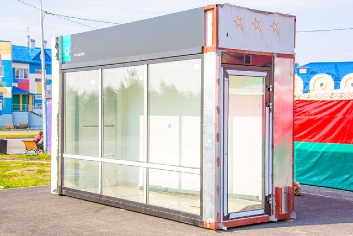    Жители Салехарда не дождались установки теплых остановок