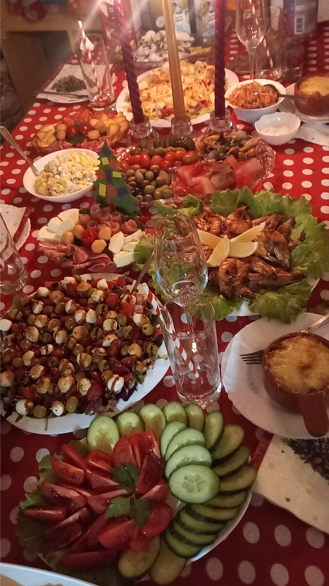 Наш стол на Новый год