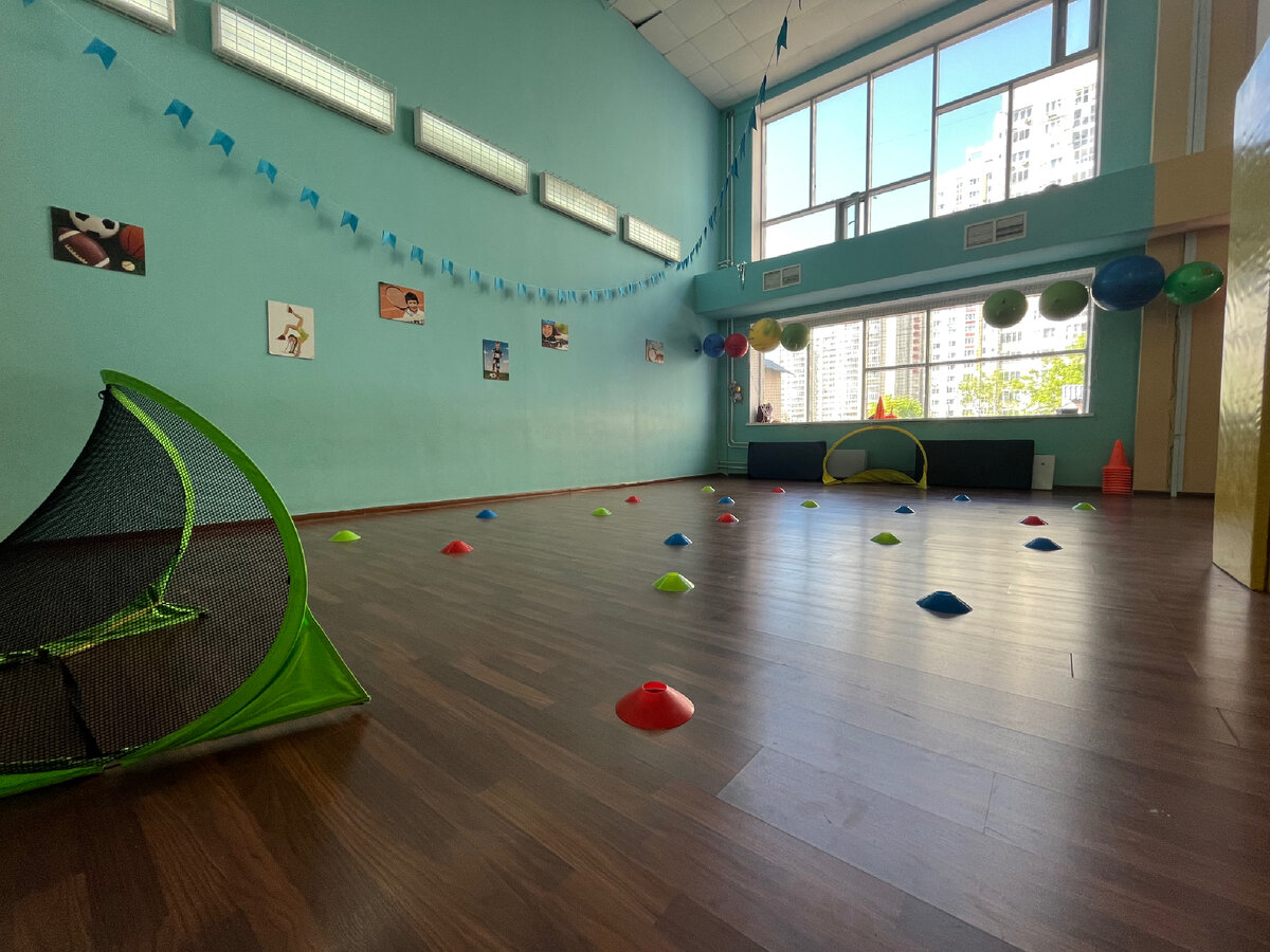 Спортзал детского садика в Химках