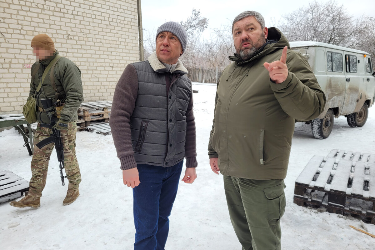 Рамиль Муллин с колонной гуманитарной помощи побывал в зоне спецоперации