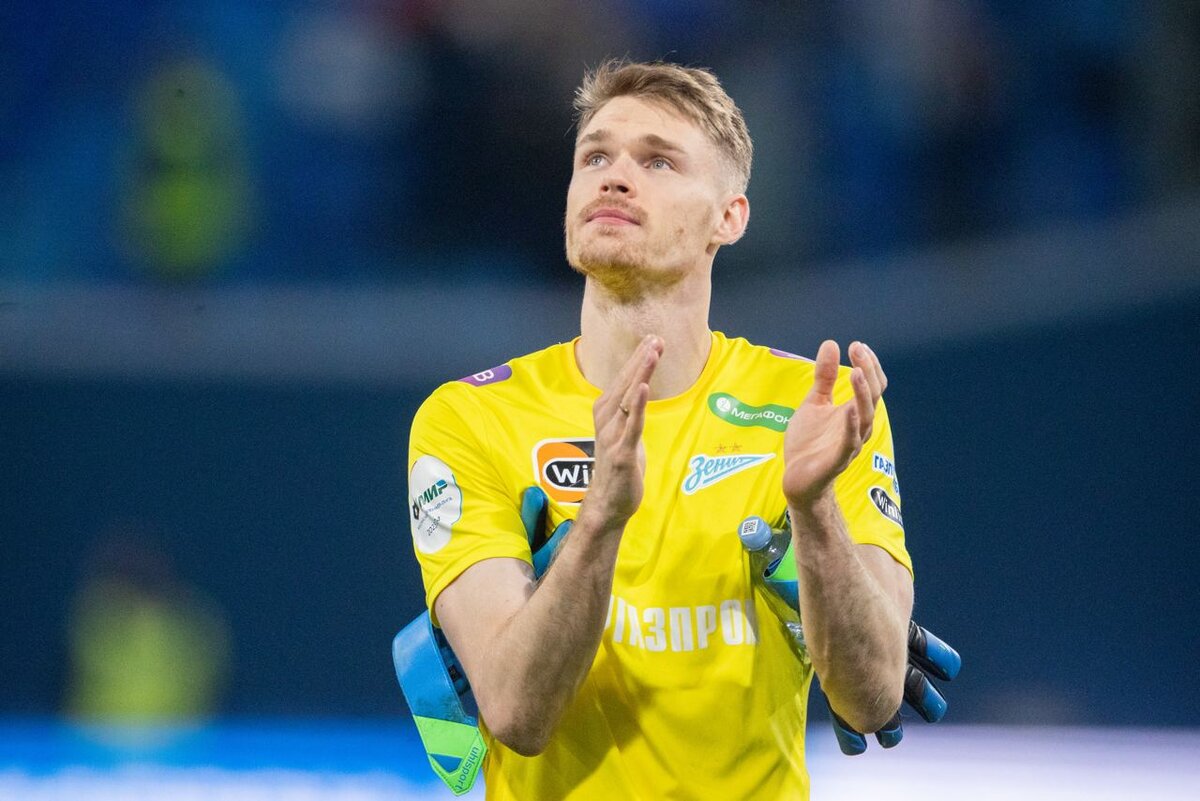    Вратарь "Зенита" Денис Адамов. Фото: пресс-служба ФК "Зенит" (Санкт-Петербург)