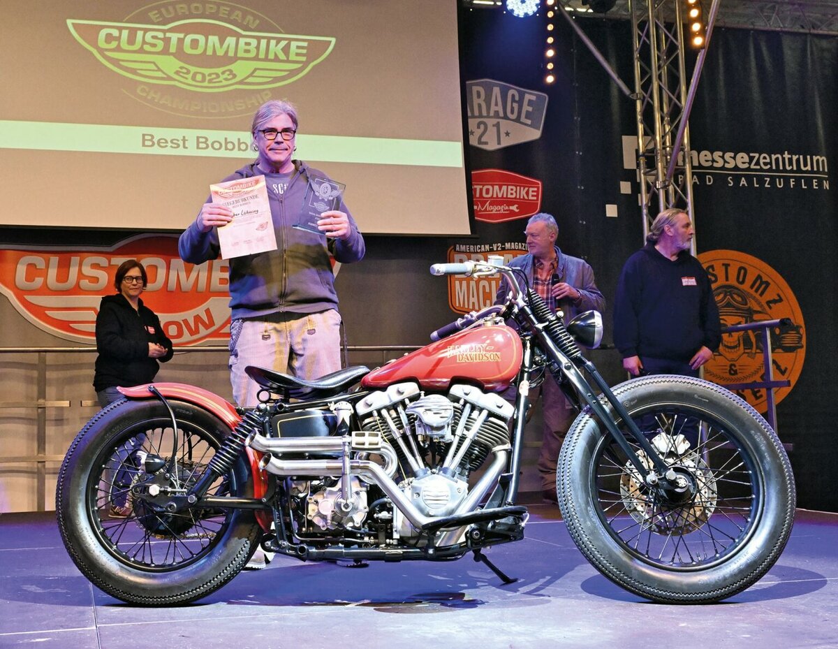 Best Bobber | Harley-Davidson FL Shovel von Volker Löhning, Deutschland