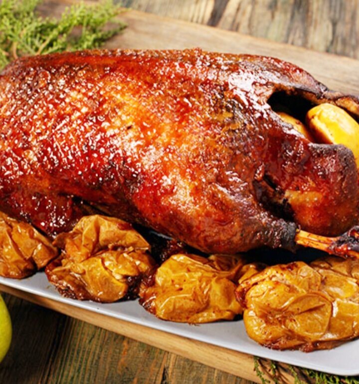 Утка жареная. Фото взято из открытых источников.