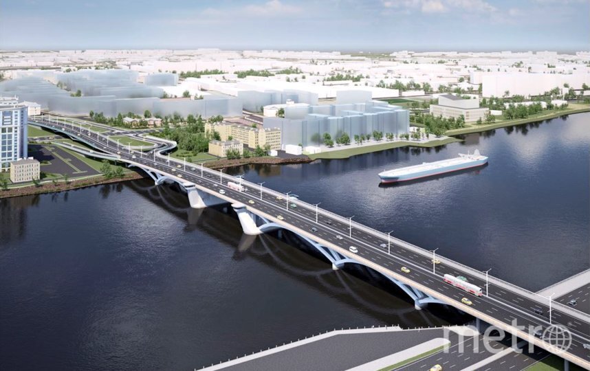    Мост построят до 2032 года.Пресс-служба Смольного