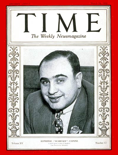 На обложке Time в 1930