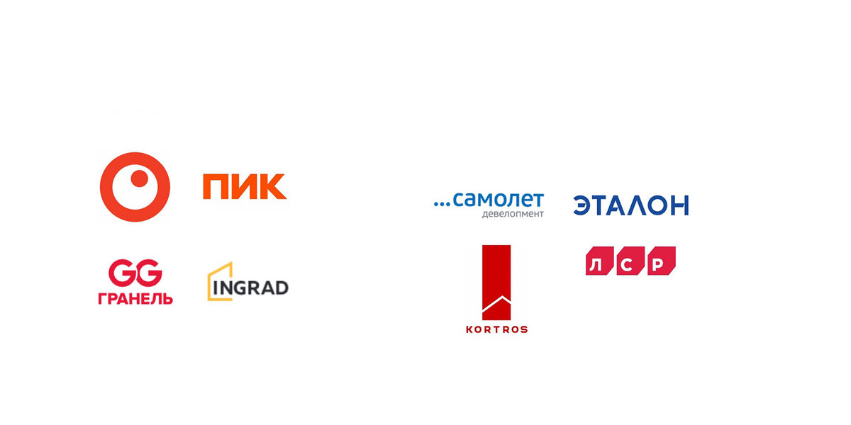 Федеральные игроки, как правило, используют стильльные и минималистичные логотипы