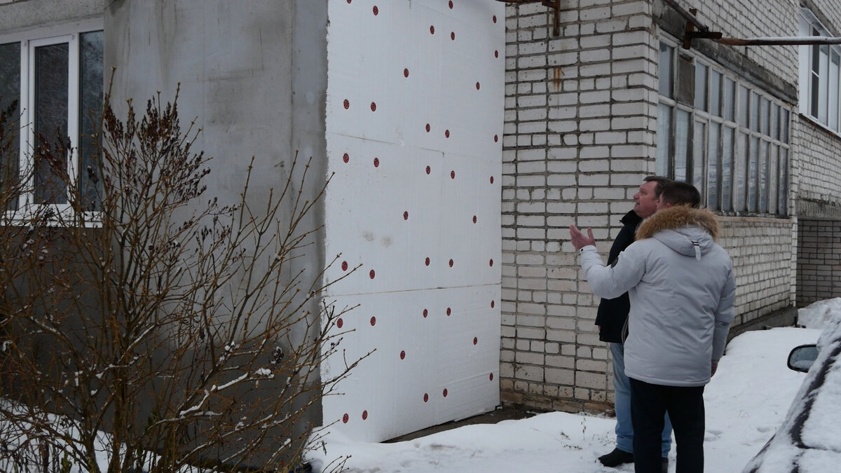 Весной работы по утеплению будут завершены.