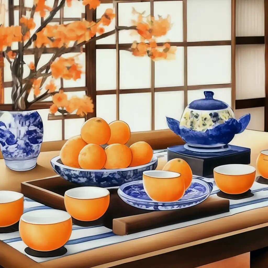 Апельсиновая чайная церемония