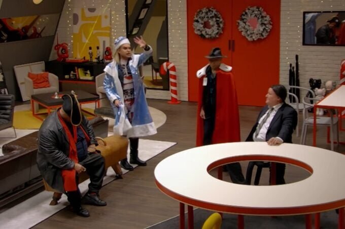    Гоген Солнцев, Олег Монгол, Николай Должанский и Стас Барецкий в седьмом сезоне «Большого шоу»