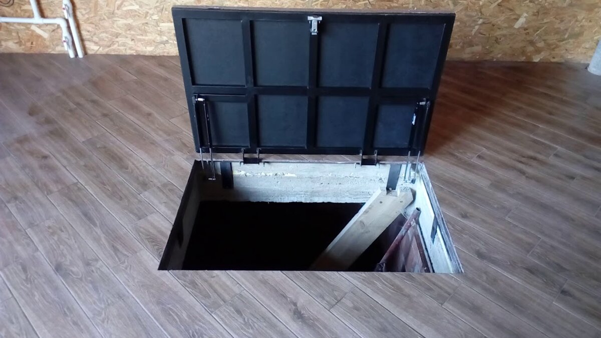 Как сделать люк в подвал под ламинат самостоятельно?