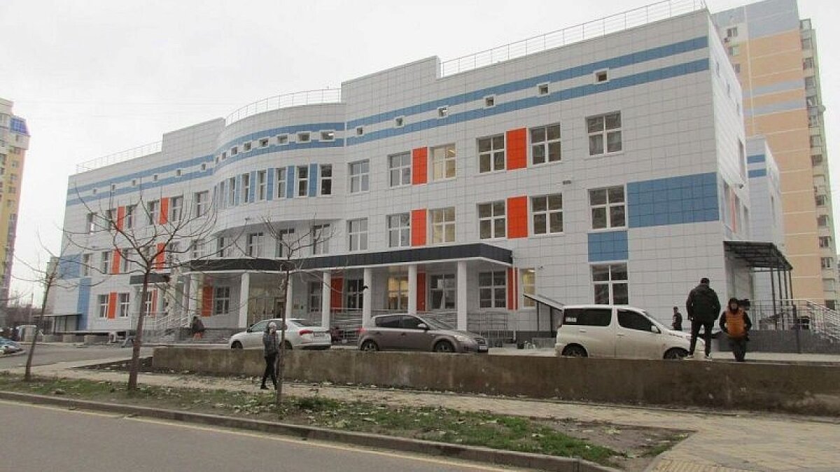    Завершено строительство детской поликлиники на Гидрострое. Фото: пресс-служба администрации Краснодарского края