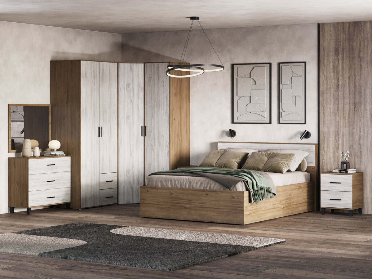 Спальный гарнитур Монако из коллекции МебельОптТорг