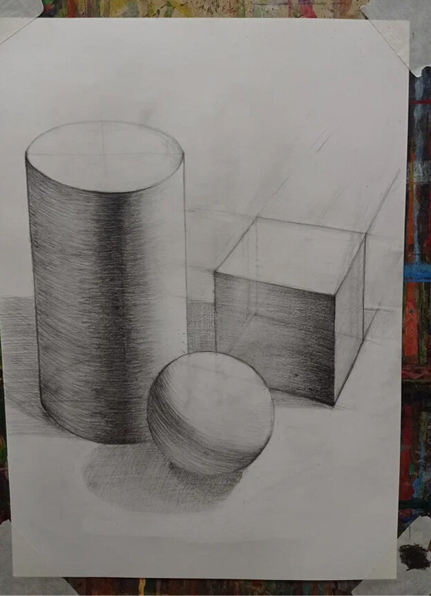 Рисунок геометрических тел