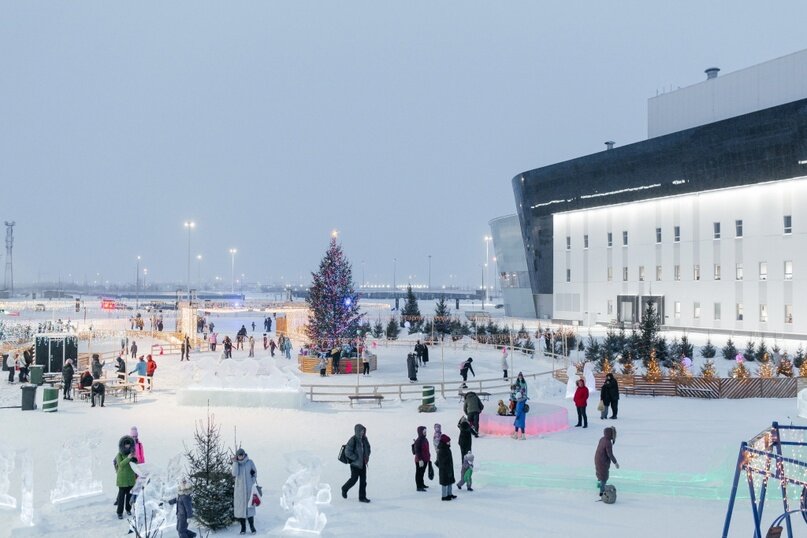 ЕКБ каток корабль. Норд Экспо каток.