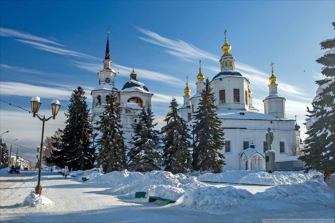 Великий Устюг Спасо Преображенский монастырь