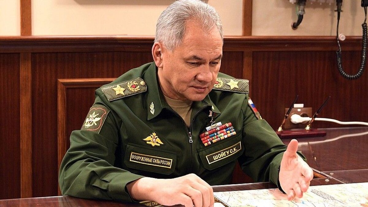    Министр обороны заявил, что основной задачей ВС РФ был срыв наступления противника. Фото: Алексей Даничев, РИА «Новости»