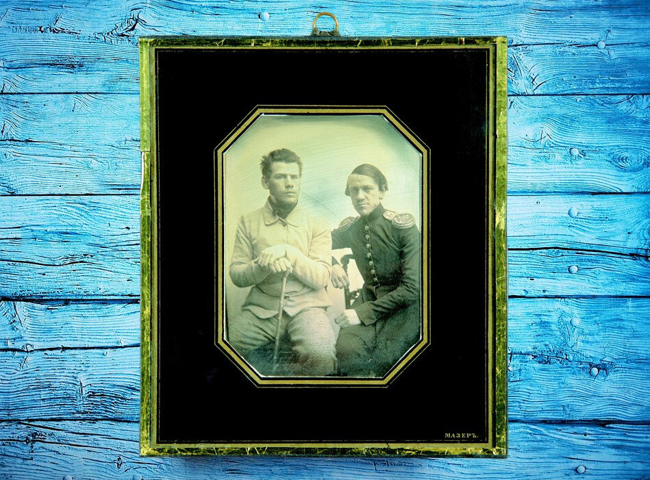 Лев и Николай Толстые