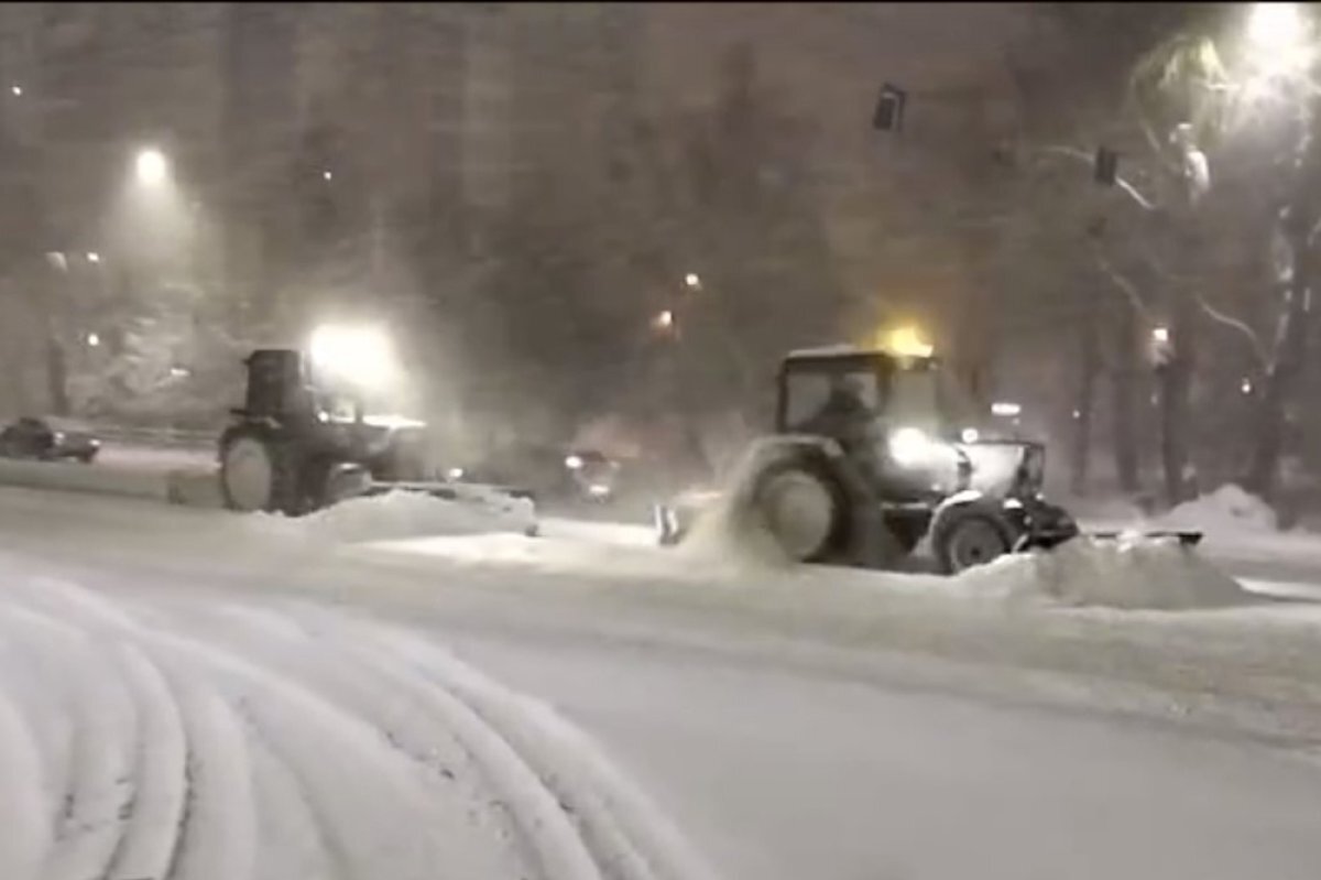    Снежные массы из Уфы вывозят на 17 полигонов