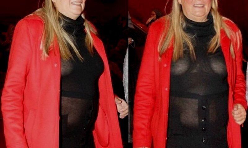 Прозрачная одежда на зрелых женщинах