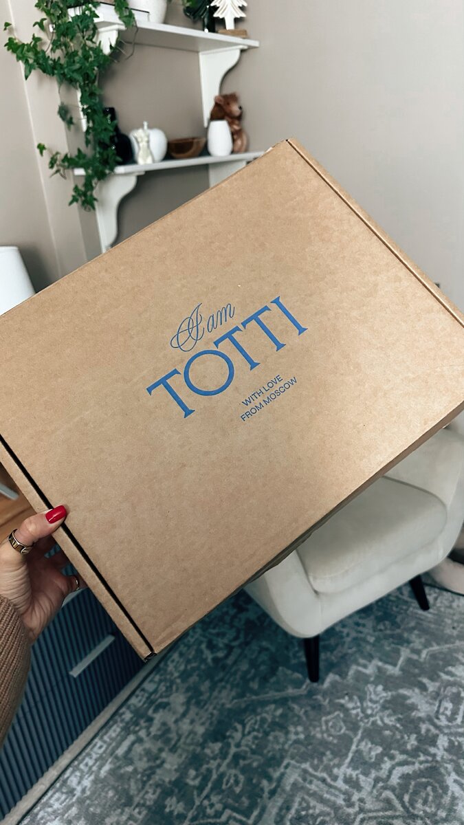 Новое приятное знакомство в уходящем году — российский бренд TOTTI 🎄⭐️❄️ 