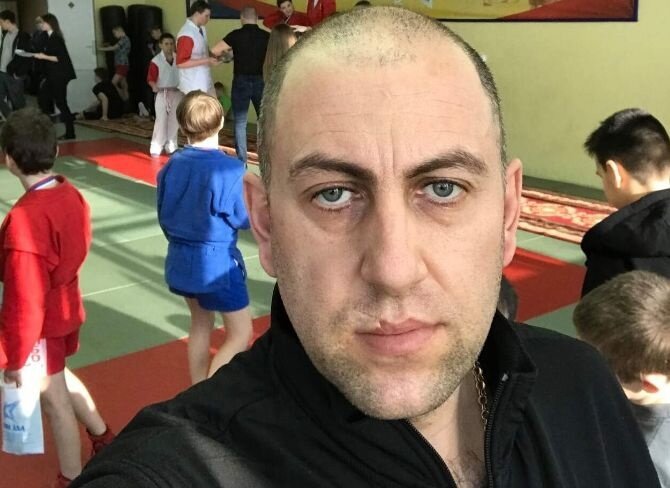 Обвиняемый в убийстве Сергей Ананикян 

