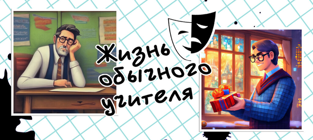 В коллаже используются изображения, созданные нейросетью