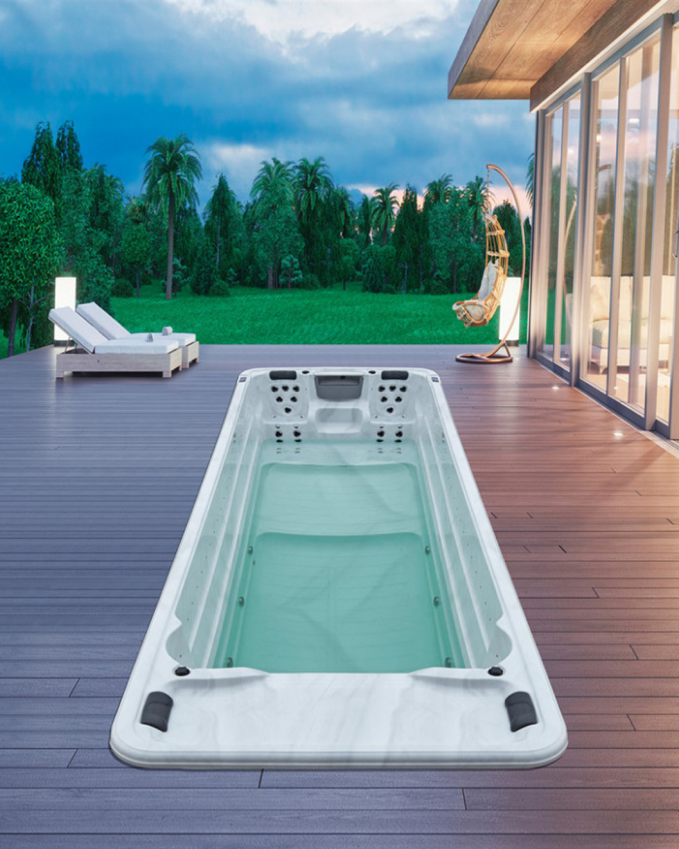 Плавательный спа-бассейн 